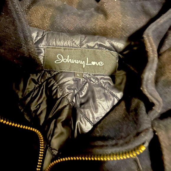 Johnny Love large hooded men’s pea coat - Picture 2 of 4